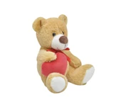 Kalpli Ayı 15 cm Pelüş Ayı Sevgiliye Hediye thumbnail 1