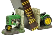 Kitap Stoper Traktör Yeşil Dekoratif Hediyelik - 1
