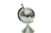 Yerküre Dünya Nikel Biblo Dekoratif Hediyelik - 1
