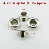 Kuşgözü 4 no 90 Adet (Alt Pul Dahil Değildir) - 7