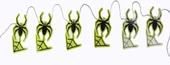 Parti Örümcek Şekilli Asmalı Halloween Flama Banner Afiş 2 Metre - 2