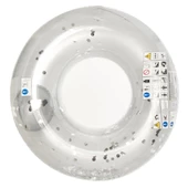 Gümüş Renkli Simli Dev Simit 109 Cm - 554396-ALTIN thumbnail 1