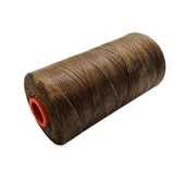 SRTfootcare Deri El Dikişi İçin Mumlu İplik 0,8 Mm 500mt (Leathercraft, Deri Hobi) - 12