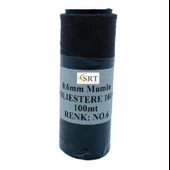 SRTfootcare Deri El Dikişi İçin Mumlu İplik 0,6 Mm 100mt (leathercraft, Deri Hobi) - 8
