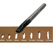 Elde Vurma Yassı Deri Delik Zımbası, Kemer Delik Zımbası 3 mm thumbnail 12