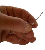 Kör Uçlu Saraç iğnesi, Deri Dikiş İğnesi 2 Adet Deri El Aleti - 1