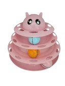 3 Katlı Kedi Oyuncağı Kedi Başlıklı Kedi Oyuncak - 3