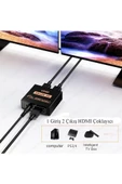 HDMI Çoklayıcı 1 Giriş 2 Çıkış UHD 4KX2K 3D HDMI Splitter - 5