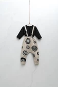 Moinoi Unisex Bebek Salopet Body 2'li Takım 50121 - 2