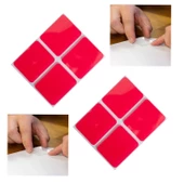 Automix Hazır Kesilmiş Silikon Bant Montaj Bandı Şeffaf Yapışkanlı 12 Li thumbnail 3