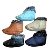 Çocuk Unisex Deri Panduf Çarık - 1