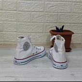 Fiyra 555 Beyaz Uzun Unisex Sneaker Keten Spor Ayakkabı - 9