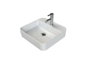 Turkuaz Cerastyle Hera Tezgah Üstü Lavabo 48x48 cm thumbnail 1