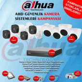 Dahua 8 Kanal Ahd Güvenlik Kamera Kampanya Seti - 1