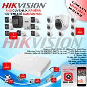 Hikvision AHD 16 Adet 2 Mp Güvenlik Kamera Seti - 1