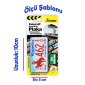 Automix Araba Araç Oto Otomobil Plaka Koku Parfüm Esans Wyoming 44618 SAKIZ - 2