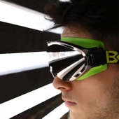 Bellasimo Kayak Gözlüğü Değiştirebilir Camlı Antifog Güneş Kar Gözlük Gümüş Snowboard Glasses Gözlük - 6