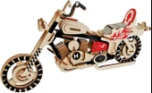 Hayal Sepeti MOTOSİKLET Ahşap Maket Büyük Boy Boyanabilir Maket - 1