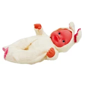 Global Toys - GL100156 Sevimli Sesli Roza Bebek, 8 Farklı Ses Konuşan Tavşan Figürlü Et Bebek - 6