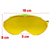 Bellasimo Kayak Gözlüğü Değiştirebilir Camlı Antifog Güneş Kar Gözlük Gümüş Snowboard Glasses Gözlük+1 Adet Yedek Cam (Sarı) thumbnail 7