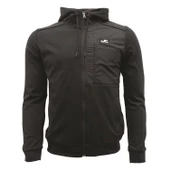 JOMA / SWEAT KAPŞONLU FULL ZIP POLY.CRUSH M ERKEK SİYAH - 1
