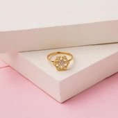 14 Ayar Kartanesi Altın Çocuk Yüzüğü thumbnail 5