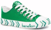 BENETTON 30624 Yeşil Kadın Ayakkabı - 1