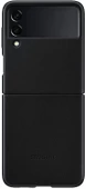 Samsung Galaxy Z Flip3 5G Deri Kılıf Hakiki Deri Lether Cover EF-VF711 - 9