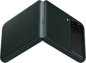 Samsung Galaxy Z Flip3 5G Deri Kılıf Hakiki Deri Lether Cover EF-VF711 - 7