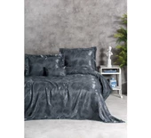 Cotton Box Smart Çift Kişilik Yatak Örtüsü - Dafne Mavi - 1