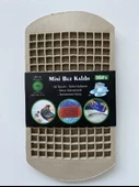 160'lı Mini Küp Şekilli Silikon Buzluk Buz Kalıbı - 4