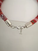 Kedi Köpek Boyun Tasması Bohem Kedi Kolyesi Renkli Jelibon Ayıcık - Kırmızı - 3