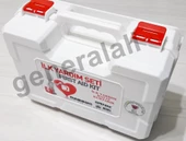 İlk Yardım Çantası İlk Yardım Seti Taşınabilir Ecza Dolabı-BOŞ - 4