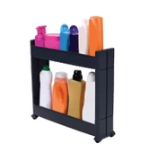 Motek Çok Amaçlı Tekerlekli Mutfak Rafı Banyo Rafı Organizer SR-02 - 6