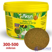ArtAkua Sarımsaklı Yavru Balık Yemi 1 KG (Kovadan Bölme) - 1