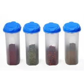 Moonstar Dörtlü Baharatlık Tuzluk Karabiberlik Pratik Kullanım 4X200ML - 2
