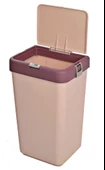 Motek Pratik Kapaklı 40 Litre Kirli Çamaşır Sepeti MT-08 - 9