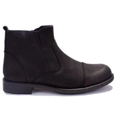 Hammer Jack 10216740 Siyah Ortopedik Günlük Deri Erkek Bot - 2