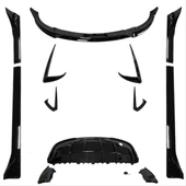 AUTOGP Tesla model y body kit aero kit pianoblack - 1