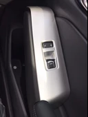 AUTOGP Honda civic uyumlu  cam düğme kaplaması gri 2022+ - 3