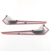 AUTOGP Honda civic uyumlu  vites kenar kaplaması 2 parça gri 2022+ - 2