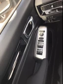 AUTOGP Honda civic uyumlu cam düğme kaplaması gri 2022+ - 2