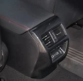 AUTOGP Honda civic arka klima paneli kaplaması karbon 2022+ için uygundur - 4