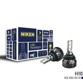 NİKEN H10 led xenon far aydınlatma seti şimşek etkili niken pro 6400lm - 1