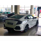 AUTOGP honda civic fc5 uyumlu arka çamurluk kabartma dizayn A  2016-20 - 2