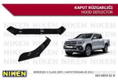 NİKEN Mercedes x class kaput rüzgarlığı koruyucu 2017+ - 1