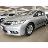 AUTOGP Honda civic fb7 uyumlu kapı koruma çıtası siyah 4 parça thumbnail 1