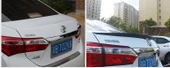 AUTOGP Toyota corolla bagaj üstü spoiler 2013+ siyah boyalı - 2