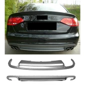 AUTOGP Audi S4 arka tampon difüzörü model 2008 / 2012 B8 - 1