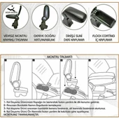 NİKEN Opel astra j kol dayama kolçak vidasız orta konsol niken - 4